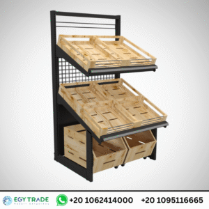 ارفف عرض السوبر ماركت ايجي تريد