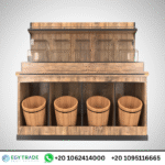 ارفف عرض السوبر ماركت ايجي تريد