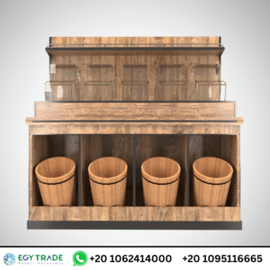 ارفف عرض السوبر ماركت ايجي تريد