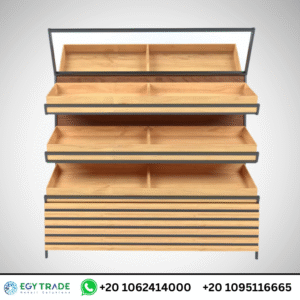 ارفف عرض السوبر ماركت ايجي تريد