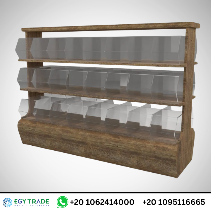 ارفف عرض السوبر ماركت ايجي تريد