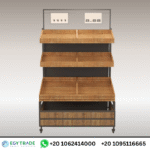 ارفف عرض السوبر ماركت ايجي تريد