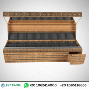 ارفف عرض السوبر ماركت ايجي تريد