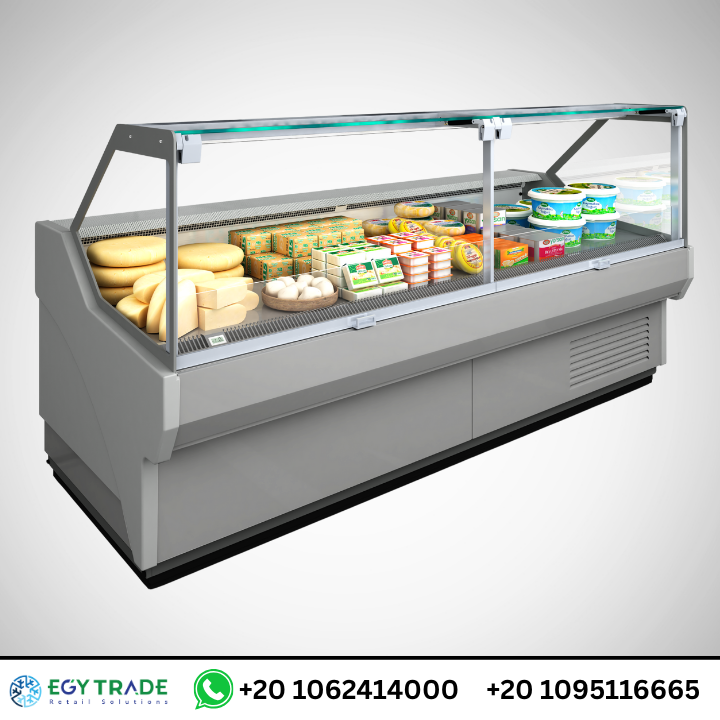 ثلاجات عرض الجبن والألبان من إيجي تريد – تبريد مثالي للسوبر ماركت - الصورة 3